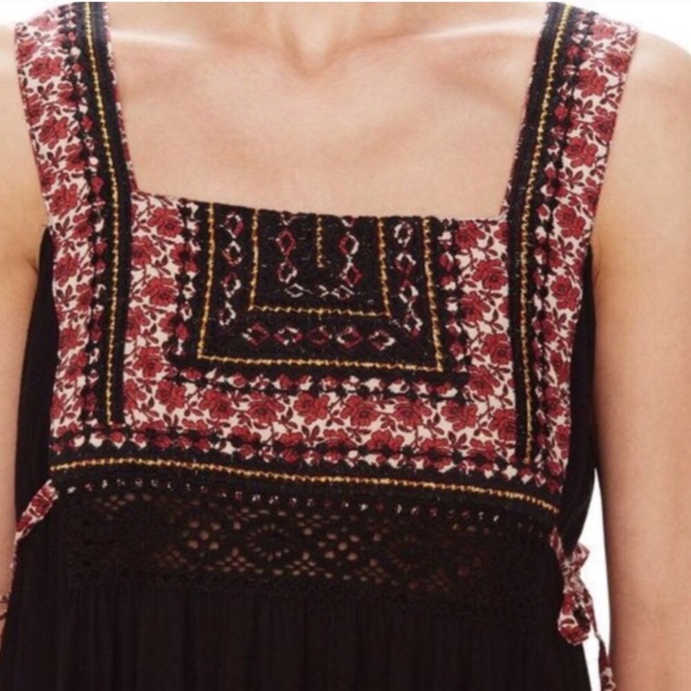 🥂HP🥂Free People Night in Delhi Tunic Dress🍾 - Picture 3 of 4